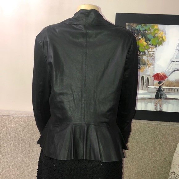 🌺BOD CHRISTENSEN LEATHER JACKET 10 - Picture 5 of 8